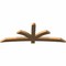 Ekena Millwork Davenport Timber Gable Bracket, Western Red Cedar, 96"W x 36"H x 3 1/2"D x 5 1/2"F, 9/12 Pitch GBW096X36X0406DAV00SWR - alternate 2